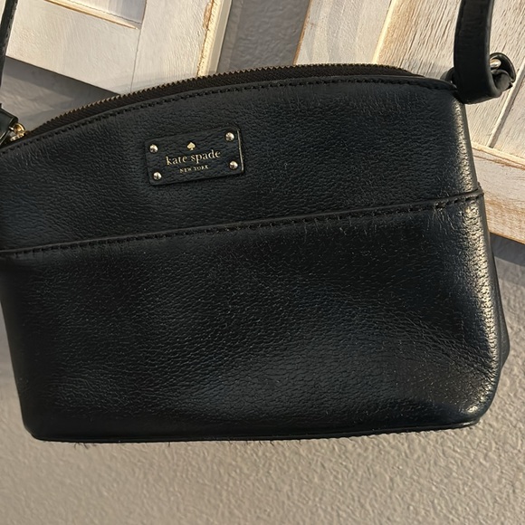 Kate spade black leather purse - Picture 3 of 4